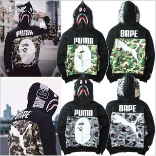 jaqueta bape x puma