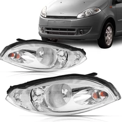 Farol Chery Face 2010 2011 2012 2013 2014 2015 Foco Duplo Cromado