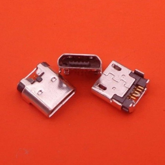 Conector de carga Nokia Lumia 520 620 630 N520 (6 peças)