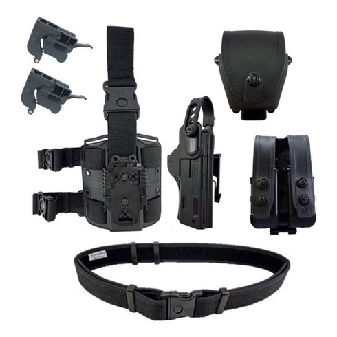 Kit Tático Coldre Garfo Maynards + Acessórios + Adaptadores