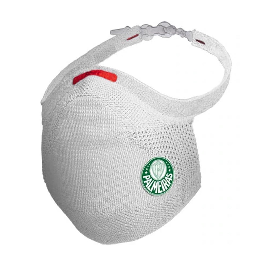 Máscara Fiber Knit Palmeiras + Filtro De Proteção + Suporte