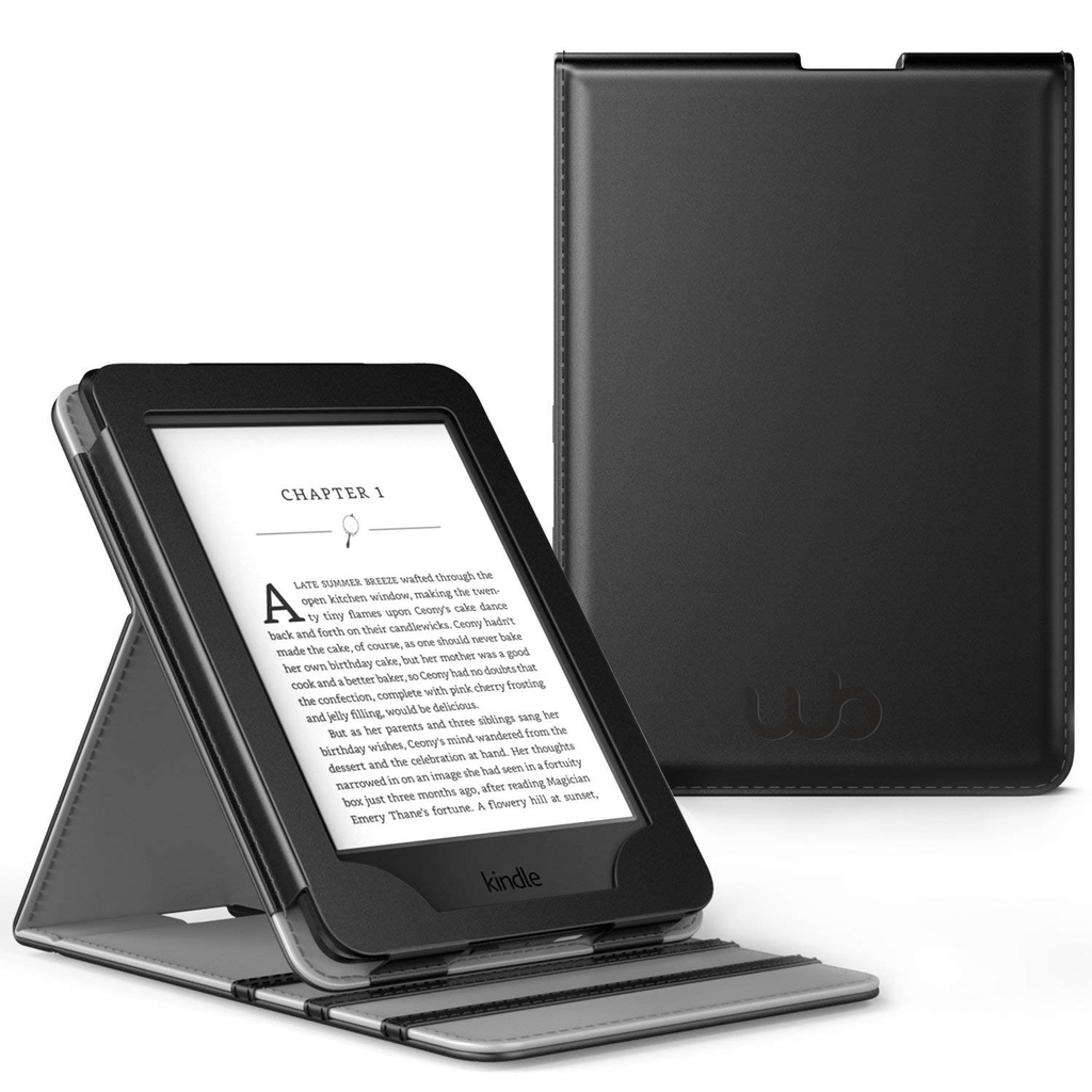 Capa Novo Kindle Paperwhite 11ª geração - 2021 tela 6,8” WB Vertical Silicone Flexível Sensor Magnético