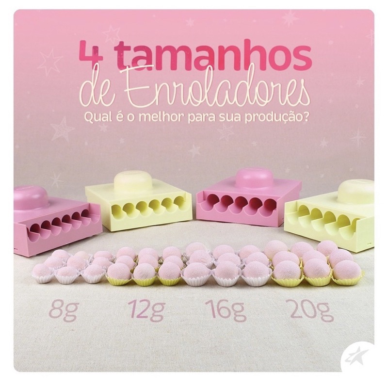 PLACA BOLEADORA DE DOCES BLUESTAR – ENROLADOR FÁCIL BRIGADEIRO BEIJINHO DOCINHOS OFF em Oferta na Shopee