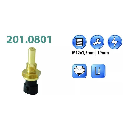 Sensor Temperatura Corsa Efi Efi 91 Todos Iguaçu 801