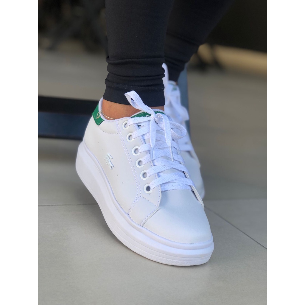 Tenis feminino hot sale casual lacoste