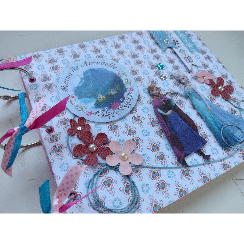 Frozen Coffret Scrapbooking – 7 Tampons, 7 Feutres Lavables, Livre D'Activités – Créatif Pour Enfants – La Reine Des Neiges