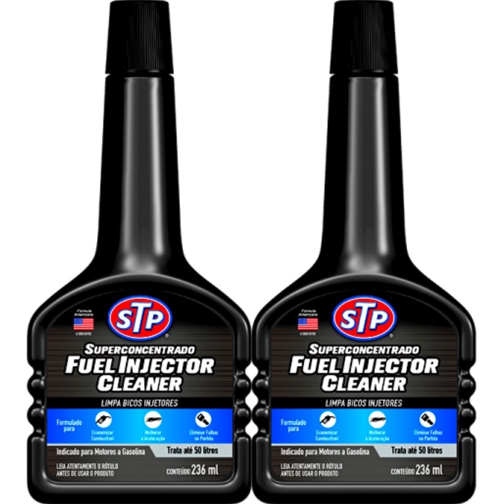 2 Stp Fuel Injector Clean Aditivo Limpa Bico Injetor Gasolin | Shopee ...