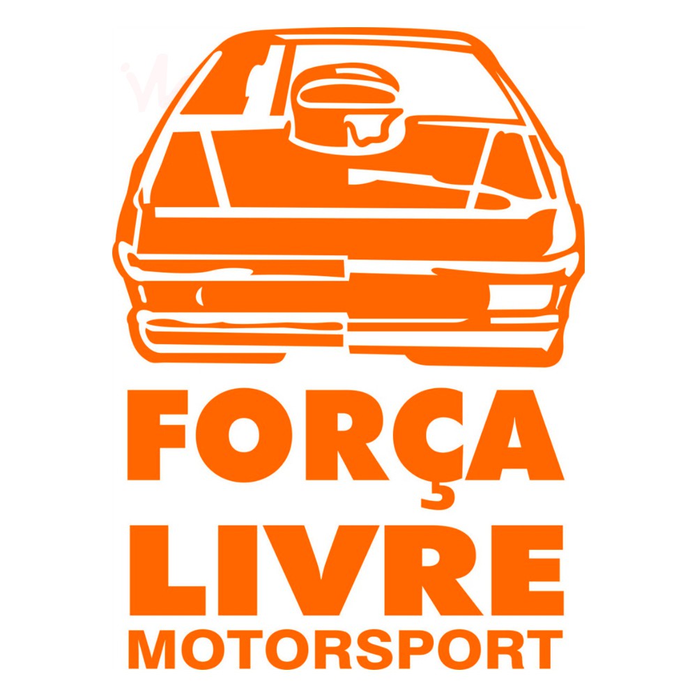 Adesivo Força Livre Arrancada Turbo Motorsport