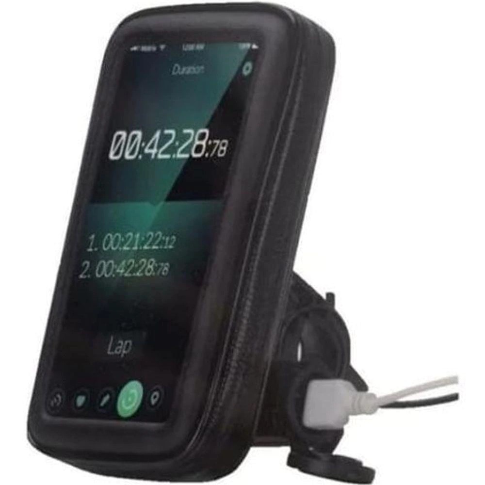 capa case Suporte Com Case Para Moto Com Carregador Usb H`Maston MT6.3 E-E4-P2-E MT6.3 7890108400160