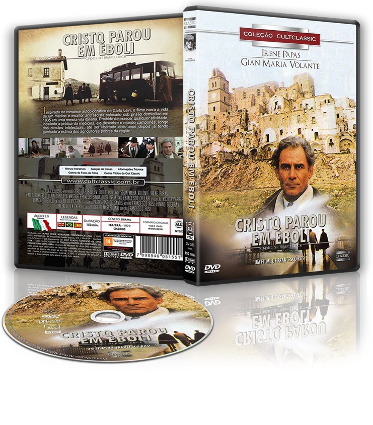 Dvd  Cristo Parou Em Éboli  Gian Maria Volonté