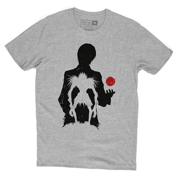 Camiseta Death Note Anime Kira L Ryuk Light Yagami Camisa Yagami