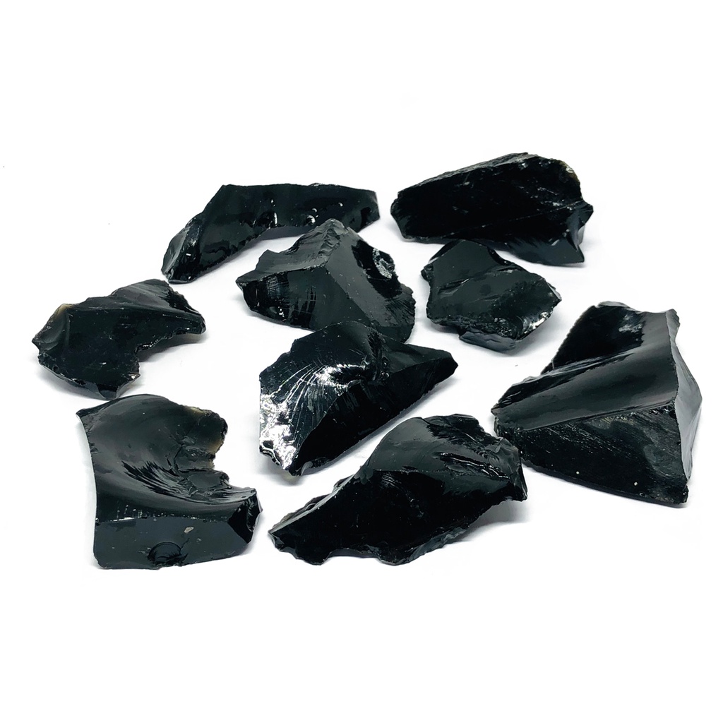 Pedra Obsidiana Preta Bruta Intuição Banimento E Proteção Signo Escorpião