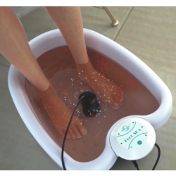 Máquina De Massagem Nos Pés Pé Spa Com Bacia Limpa
