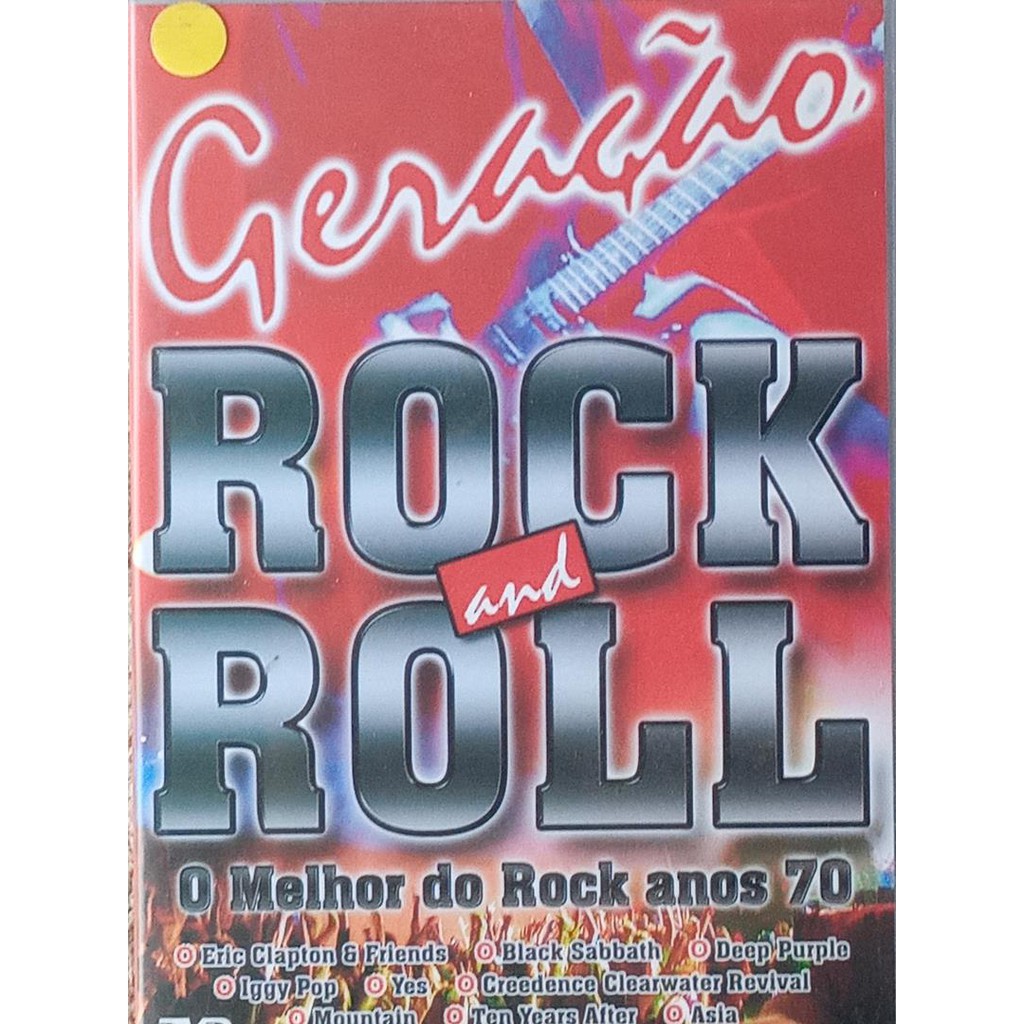 DVD SHOW Geração Rock And Roll - O Melhor Do Rock Anos 70