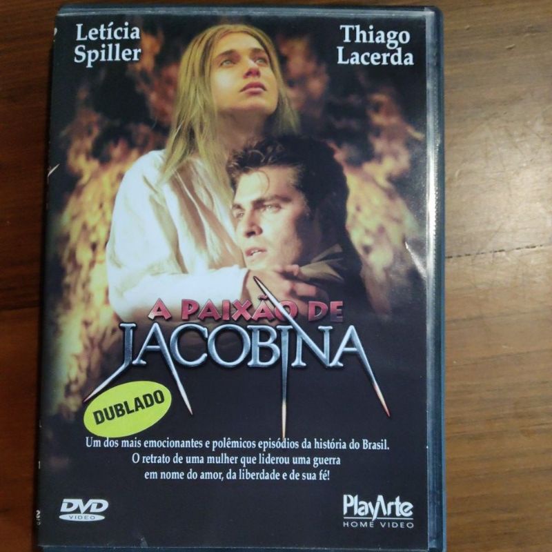 DVD Original A Paixão de Jacobina Letícia Spiller Thiago Lacerda