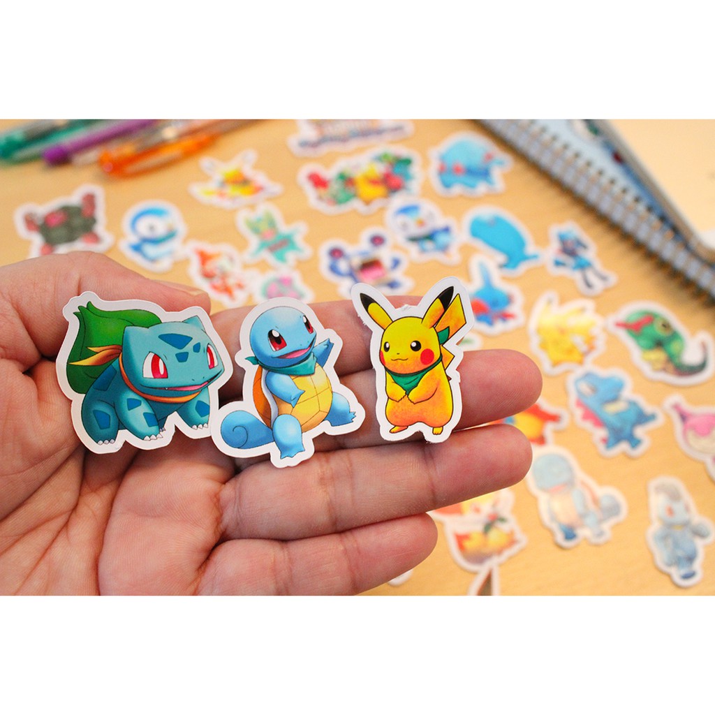 40 Adesivos Decorativos Pokémon Pikachu | Pokemon