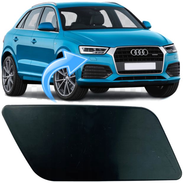 Tampa do Esguicho Farol Audi Q3 de 2016 À 2019 - Ld Direito