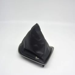 Coifa de Câmbio HB20 Hatch HB20S Sedan HB20X 13 a 19 Preto Couro Ecológico Base Cinza