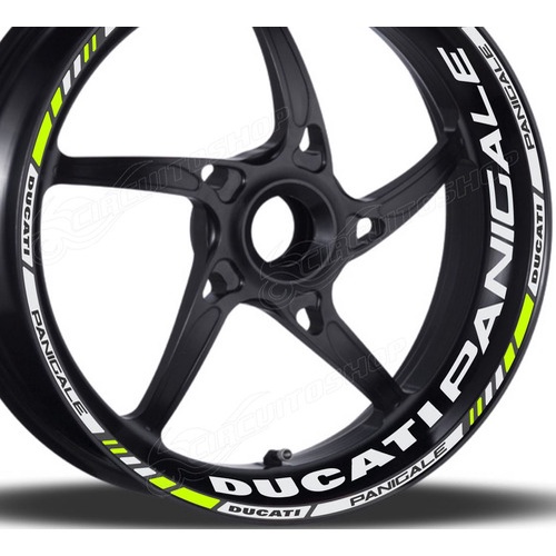 Friso + Adesivo Refletivo M1 Roda Moto Ducati Panigale