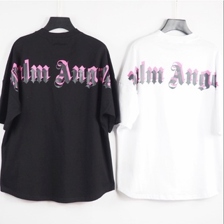 Novas Palm angels Camuflar Melhor qualidade respirável Camiseta De Manga Curta