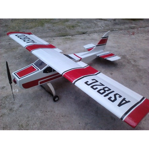 Aviao Cessna Depron Isopor Kit Para Montagem C/ Parede Fogo