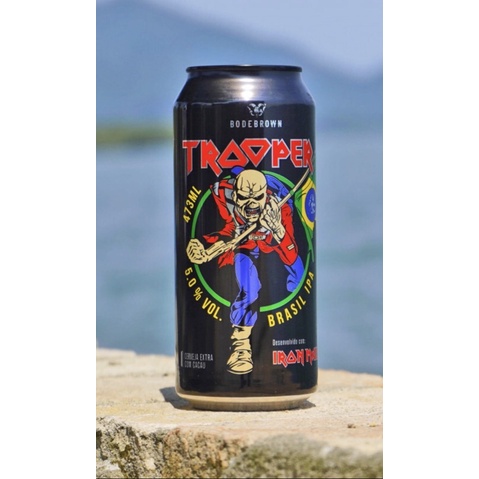 CERVEJA TROOPER BRASIL IPA - LATA 473ML