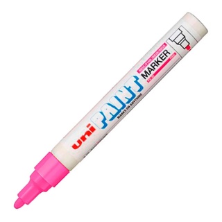 Pincel marcador permanente rosa PX-20 Uni-Paint