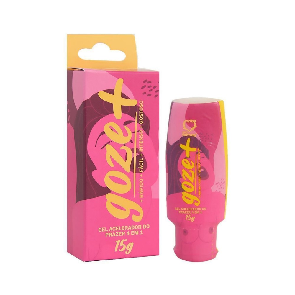 GOZE+ 4 em 1 ACELERADOR DE PRAZER DA SEXY FANTASY EXCITANTE FEMININO | SEX SHOP PRODUTO ADULTO