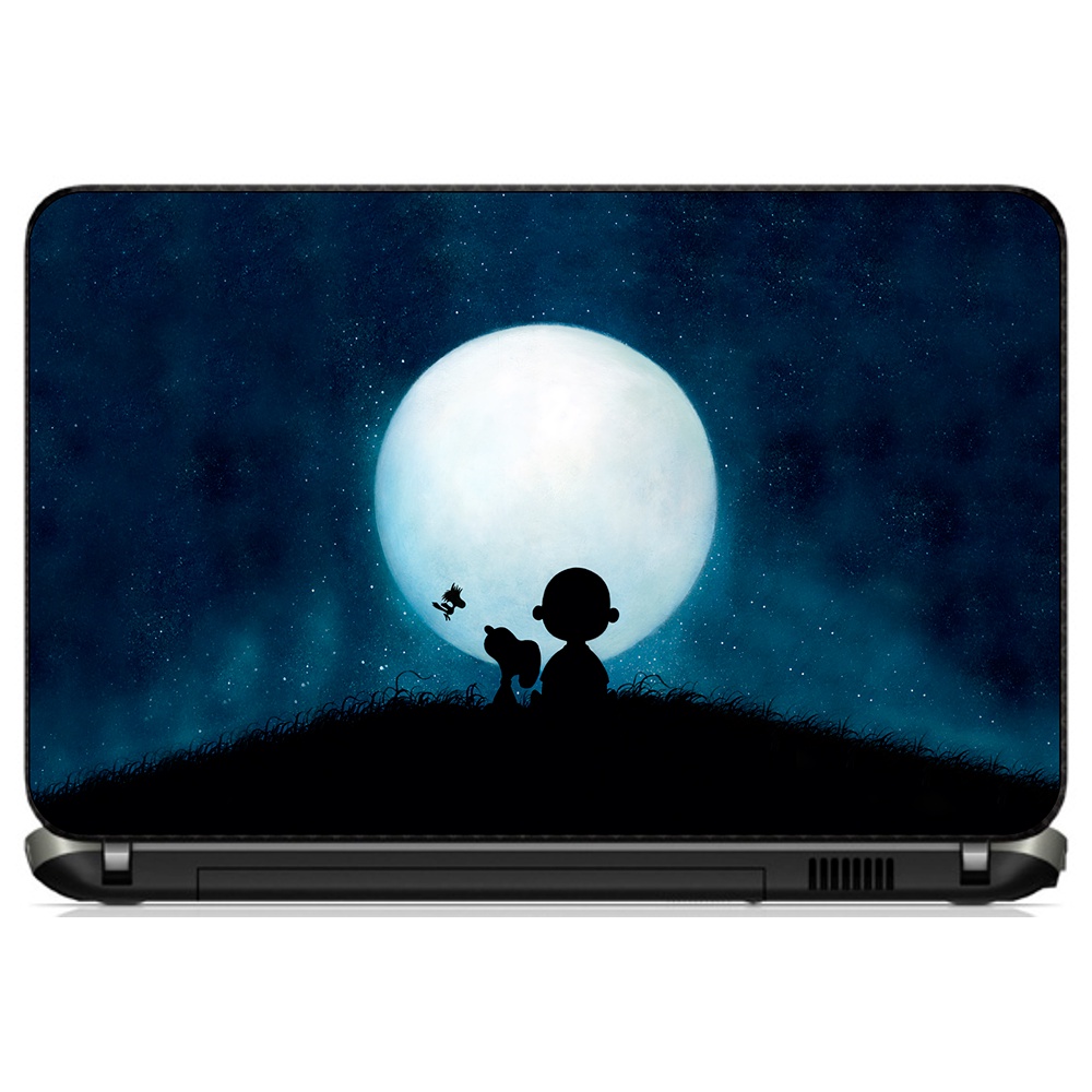 Adesivo Personalizado Skin Pelicula Notebook Macbook Tablet Snoopy [ 02 ] Charlie Brown Turma Amigos