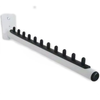 Expositor Rt Arara Inclinado Cabideiro Parede P/ 10 Cabides em Oferta na Shopee