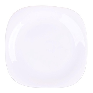 Prato de Vidro Sobremesa Quadrado 19cm Plaza Opaline Duralex