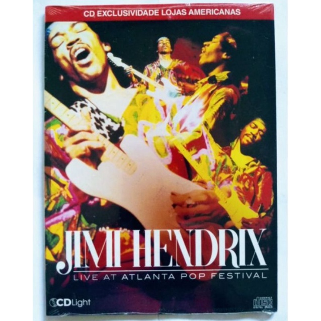Cd Jimi Hendrix - Live At Atlanta Pop Festival - Lacrado e Original.