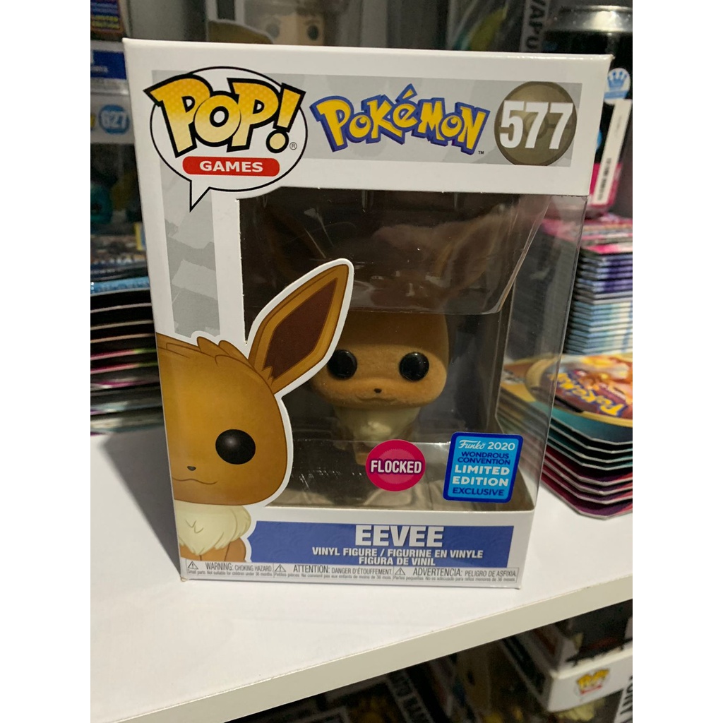 FUNKO POP - EEVEE (FLOCKED) - #577 