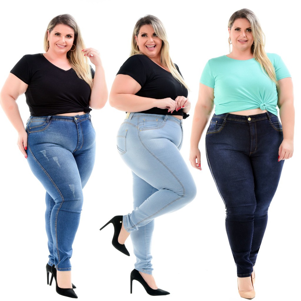 calça jeans com lycra feminina mercado livre