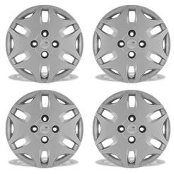 Jogo Calota Grid Ford Ká 2011 2012 Aro 14 Cubo Baixo Fixação Por Parafuso 029CB-PTA-U