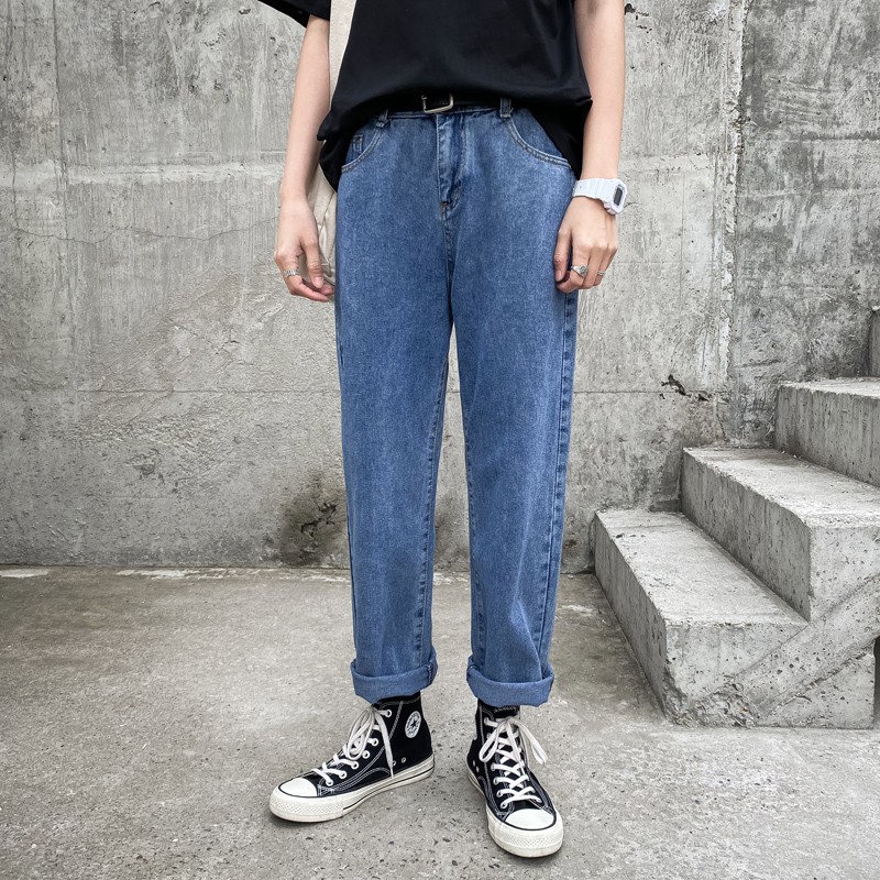 calça folgada masculina
