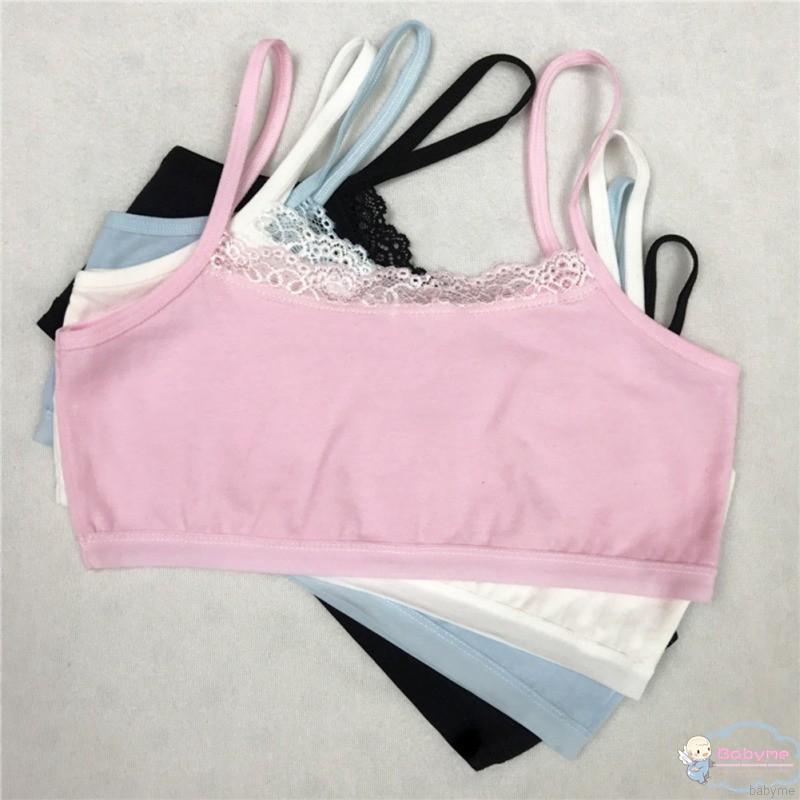 babyme Girls Teens Treinamento De Adolescentes Soutien De Lingerie De Algodão