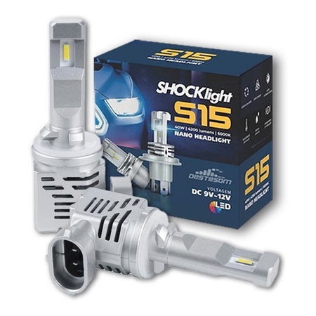 Par Lampada H27 Shocklight S15 Nano Headlight 6000k 4200l - Spare Parts and Accessories for Vehicles