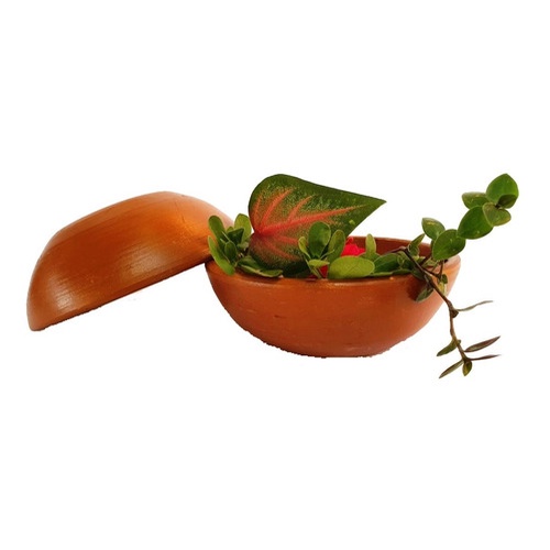 Vasinhos Para Suculentas Plantas Flores Cactos De Barro 2uni