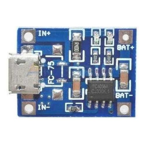 Módulo Placa Carregador Bateria Usb 4056 Arduino | Shopee Brasil