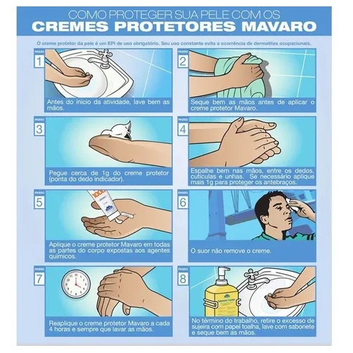 Creme protetor PM 1000 120g - Mavaro — imagem 2 de 2