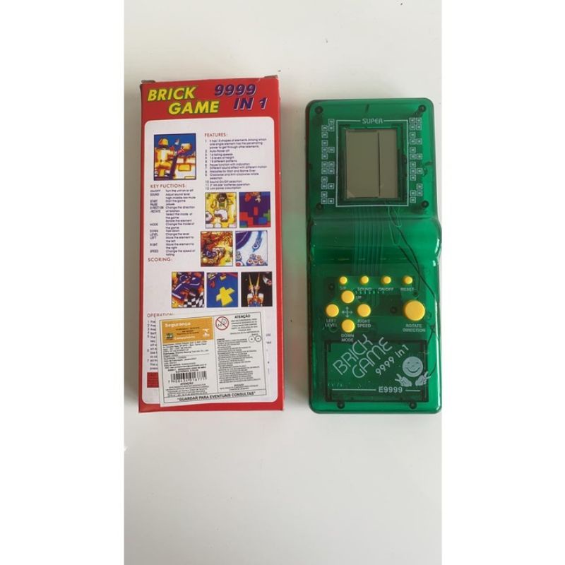 Mini Game Retrô Portátil Top Games Retro 9999 Jogos Em 1