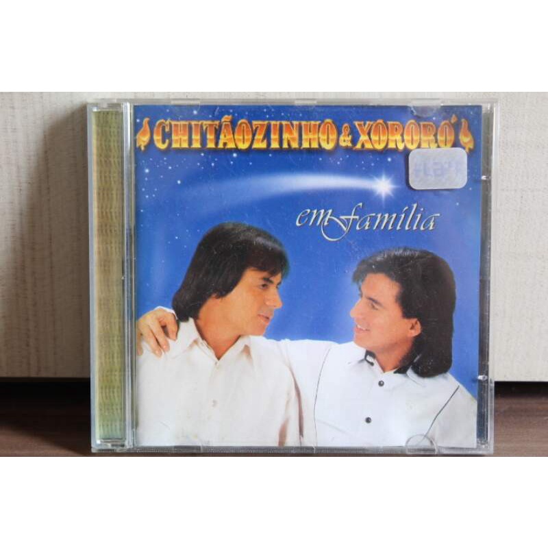 CD Chitãozinho & Xororó - Em Família | Shopee Brasil