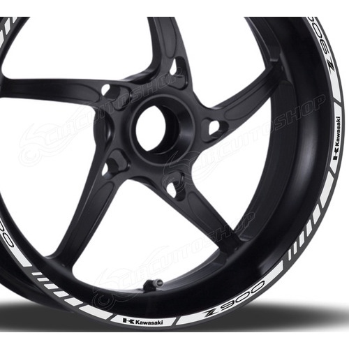 Friso Adesivo Refletivo M10 Roda Moto Kawasaki Z900 Z 900