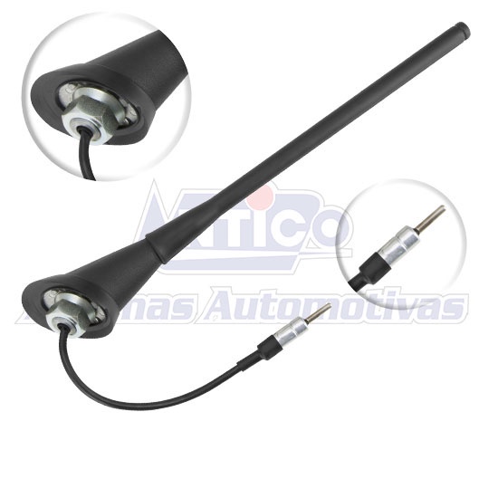 Antena de Teto Traseira 60o FIAT - Haste Mega Flex
