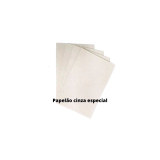 100 Unidades papelão cinza 19 x 24cm com espessura 1.9 em Oferta na Shopee