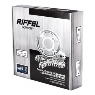 Kit Relacao Yamaha Fazer 250 2018 2019 2020 2021 C/ Retentor Original Riffel em Oferta na Shopee