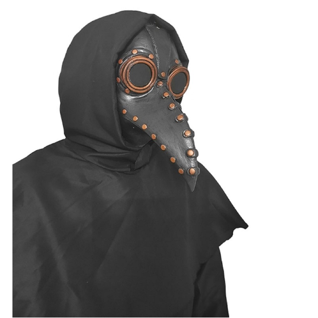 Fantasia Peste Negra em Oferta Shopee 2025