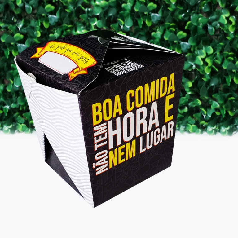 Caixa Embalagem Box Refeição 500ml ou 850ml - 50un