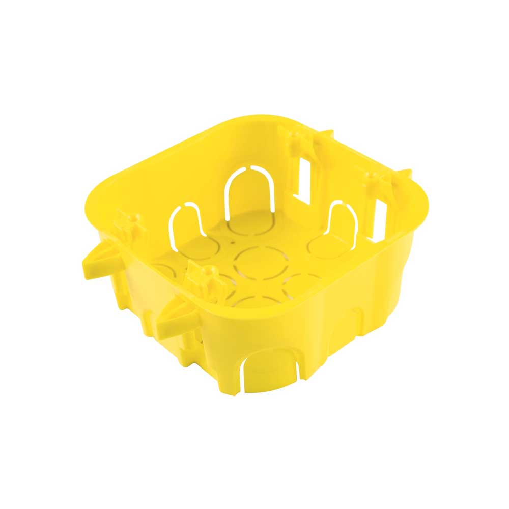 Caixa Derivacao 4x4 Drywall Amarelo 1/2 e 3/4 Pvc Tramontina em Oferta na Shopee